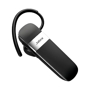 jabra talk 15 se mono bluetooth wireless in ear single earphones with mic media streaming and up to 7 hours talk time - black
