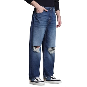 Jack Jones Mens Loose Fit Jeans