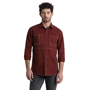 Jack Jones Mens Solid Regular Fit