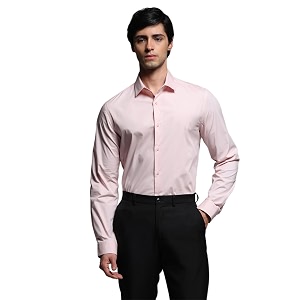 Jack Jones Mens Spread Collar Solid