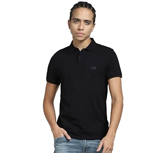 Jack Jones Men Cotton Polo Collar