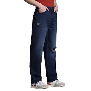 JACK JONES Mens Loose Fit Jeans