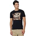 Jack amp Jones Men39s Typography Printed Round