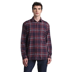 Jack Jones Men Cotton Blend Solid