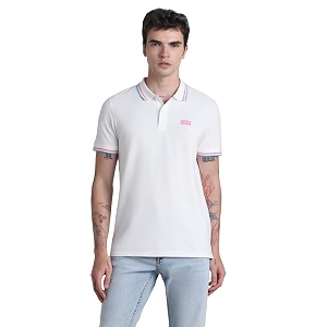 Jack Jones Men Cotton Solid Slim