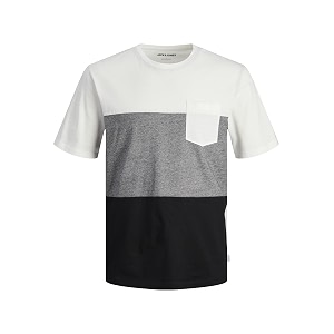 JACK JONES Men Pure Cotton Colourblocked