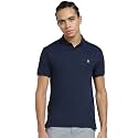 JACK amp JONES Polo Collar Cotton T-Shirt