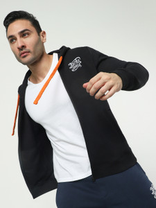 jack  jones full sleeve color block men sweatshirt