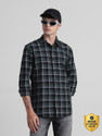 JACK & JONES Men Regular Fit Checkered Spread Collar Casual Shirt