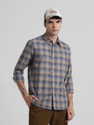 JACK JONES Men Checkered Casual Multicolor