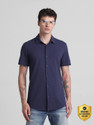 JACK JONES Men Solid Casual Dark