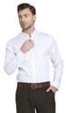 JACK JONES Men Solid Formal White