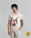 JACK JONES Printed Typography Men Round