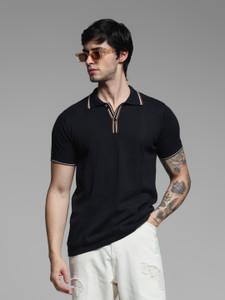 JACK JONES Self Design Men Polo