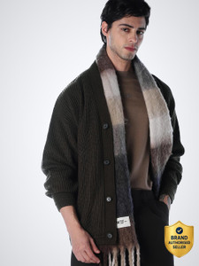JACK JONES Self Design V Neck
