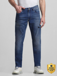 JACK JONES Slim Men Blue Jeans