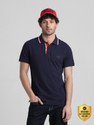 JACK JONES Solid Men Polo Neck