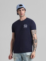 JACK JONES Solid Men Round Neck