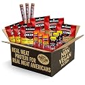 Jack Link's Beef Jerky Variety Pack Gift Basket - 15 Pack - Assorted Jerky, Steaks, and Meat Sticks - Ready to Eat Protein Snacks - Made with 100% Real Beef