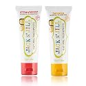 Jack N Jill Natural Toothpaste, Strawberry &amp; Banana, 1.76 oz (Pack of 2)