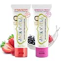 Jack N Jill Natural Toothpaste, Strawberry &amp; Berries N' Cream, 1.76 oz (2)