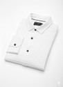 JACKBELLA Men Self Design Casual Black Shirt