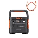 Jackery Explorer 2000 v2 Portable Power Station with Car Charging Cable, 2042Wh LiFePO4 Battery, 2200W Solar Generator, USB-C PD 100W Fast Charging for Camping, Home Use(Solar Panel Optional)