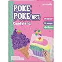 jackinthebox Poke Art Candyland Crafts Kits for Kids, Girls Gift, Ages 4-8