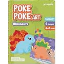 jackinthebox Poke Art Dinosaurs Crafts Kit for Kids, Boys & Girls, Ages 4-8