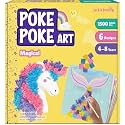 jackinthebox Poke Art Magical Flower Pressing Craft Kit for Girls, Ages 4-8