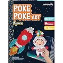jackinthebox Poke Art Space Crafts Kits for Boys Kid, Activity Toy Ages 4-8