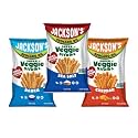 Jackson's Super Veggie Straws Variety Pack, Avocado Oil (5oz, Pack of 6)