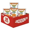 Jackson's Super Veggie Straws, Cheddar, Avocado Oil (1oz, Pack of 18)