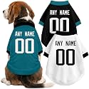 Jacksonville Dog Clothes Custom Name Number T Shirt for Dog Gifts