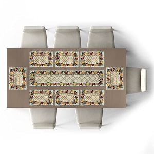 Jacquard Cotton Rectangular Dining Table Runner 4