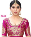 Diya creation Jacquard Self Design Blouse Material (Unstitched)