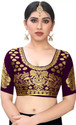 Jacquard Self Design Blouse Material (Unstitched)