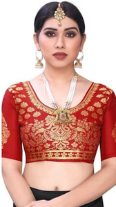 diya creation jacquard woven blouse material unstitched