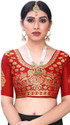 Diya creation Jacquard Woven Blouse Material (Unstitched)
