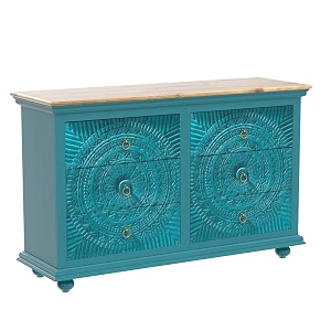 jae furniture wooden modern carved chest of drawers  storage cabinets for kitchen  chest of drawers for storage wood  crockery cabinet furniture  light blue