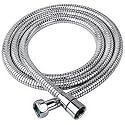 JAGGER (1.5 Meter) Stainless Steel Double-Buckle Flexible Shower Hose Hand Shower Hose Shower Tube, Health Faucet Tube for Bathroom, Flexible Tube, Faucet Pipe for Toilet (Pack of 1)