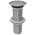 JAGGER JAG132 Brass Stainless Steel Wash Basin Waste Popup Sink Coupling with Full Thread Glossy Finish Corrosion Resistant for Home/Office/Bathroom ([ 5" INCH ], Stainless Steel, 1)