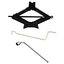 JAGGER JAG143 Manual Scissor car Jack for All car with (3 TON [ Black ])