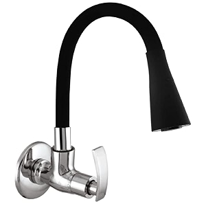 jagger jba232 wall mounted brass kitchen sink cock tapsfaucets for kitchen basin with flexible neck dual flow black color 2 function shower flowfoam flow soft dual mode flow