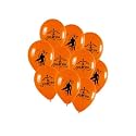 HK balloons Rubber Pack Of 100 Jai Shree Ram Balloons For Ram Mandir Inauguration And Religious Festival Decoration Orange Balloons For Jai Shree Ram Puja Decoration,Temple Decorations Ram Navami
