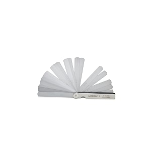 feeler gauge 003 to 10 mm 26 blades steel color black pack of 1