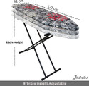 Jaimini by Jaimini Prime wooden Iron Table for Ironing Clothes | Press Stand Adjustable & Foldable Ironing Board