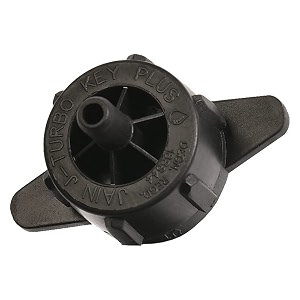jain irrigation j-turbo key plus non pressure compensating dripper 40 lph black pack of 5000 pcs