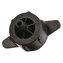 Jain Irrigation J-Turbo Key Plus Non Pressure Compensating Dripper 4.0 LPH, Black (Pack of 500 Pcs)