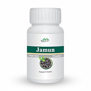 jain jamun powder syzygium cumini 100g  pure single ingredient jamun fruit powder  natural ayurvedic herbal supplement for daily wellness amp healthy lifestyle